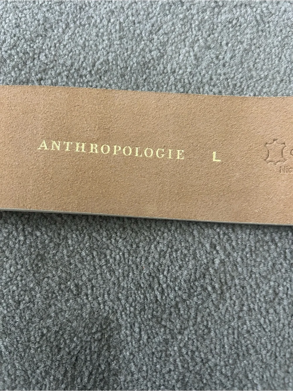Anthropologie wide belt